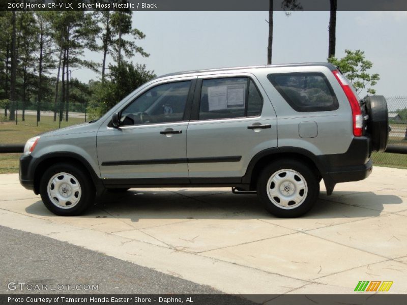 Silver Moss Metallic / Black 2006 Honda CR-V LX