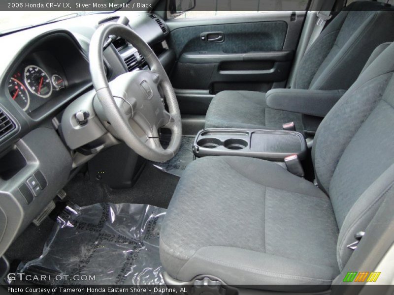 Silver Moss Metallic / Black 2006 Honda CR-V LX