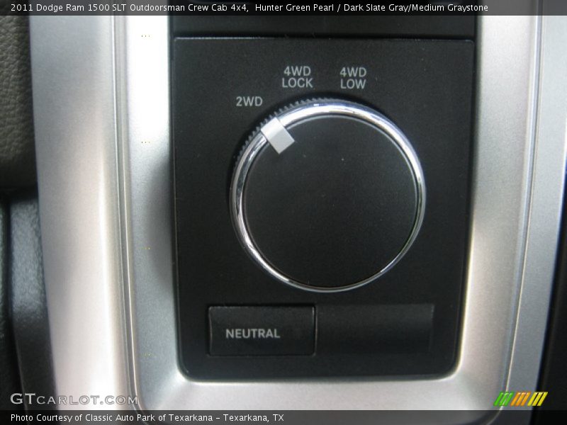 Hunter Green Pearl / Dark Slate Gray/Medium Graystone 2011 Dodge Ram 1500 SLT Outdoorsman Crew Cab 4x4