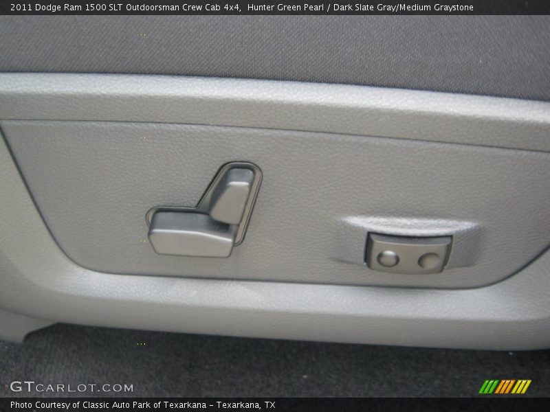 Hunter Green Pearl / Dark Slate Gray/Medium Graystone 2011 Dodge Ram 1500 SLT Outdoorsman Crew Cab 4x4
