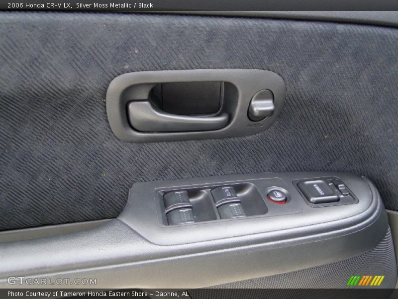 Silver Moss Metallic / Black 2006 Honda CR-V LX