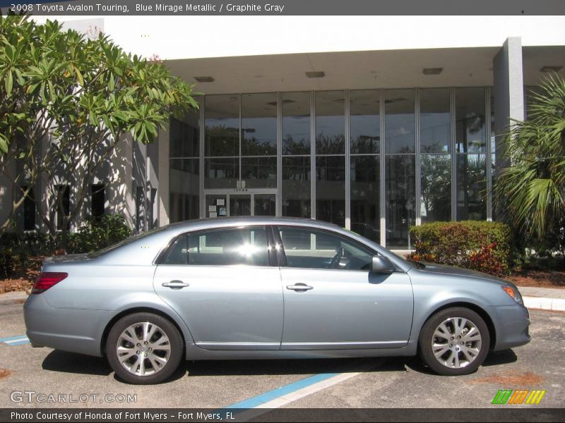 Blue Mirage Metallic / Graphite Gray 2008 Toyota Avalon Touring