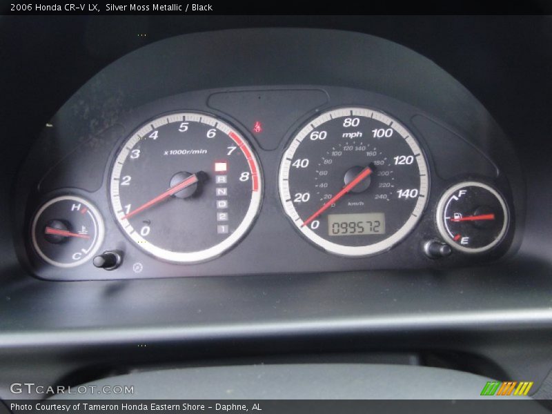 Silver Moss Metallic / Black 2006 Honda CR-V LX