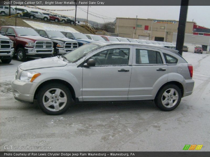 Bright Silver Metallic / Pastel Slate Gray 2007 Dodge Caliber SXT
