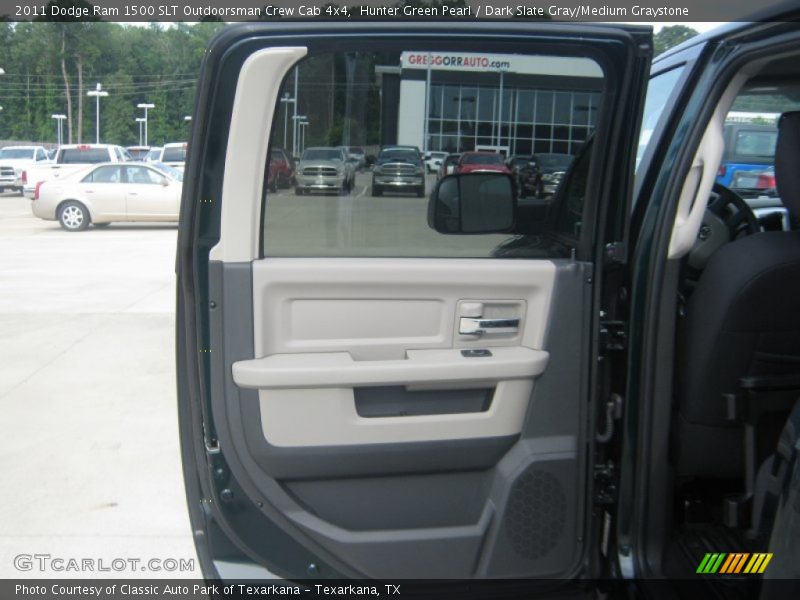 Hunter Green Pearl / Dark Slate Gray/Medium Graystone 2011 Dodge Ram 1500 SLT Outdoorsman Crew Cab 4x4