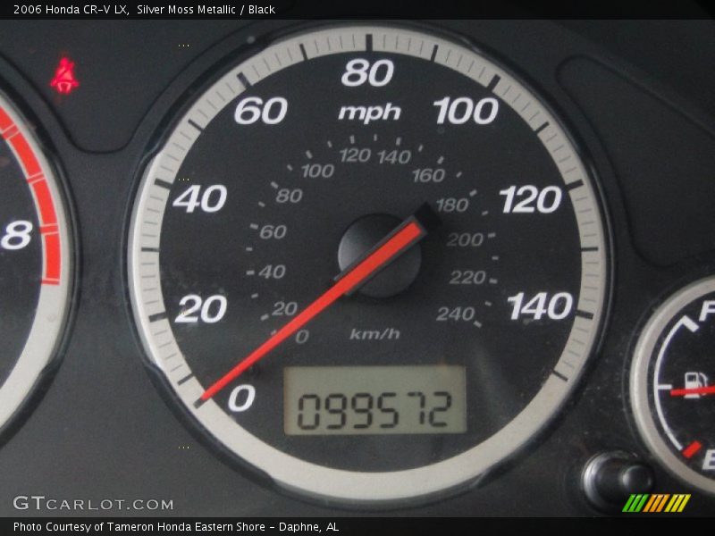 Silver Moss Metallic / Black 2006 Honda CR-V LX