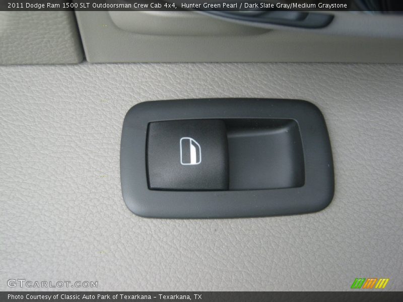 Hunter Green Pearl / Dark Slate Gray/Medium Graystone 2011 Dodge Ram 1500 SLT Outdoorsman Crew Cab 4x4