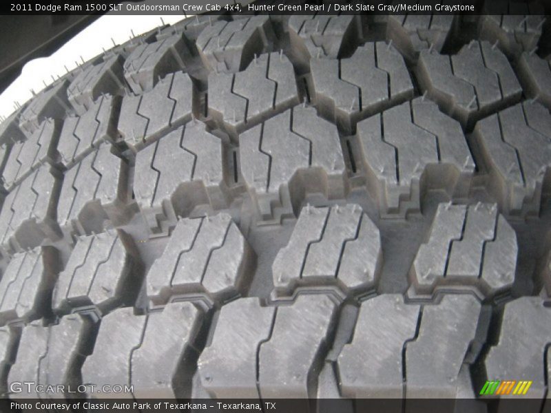 Hunter Green Pearl / Dark Slate Gray/Medium Graystone 2011 Dodge Ram 1500 SLT Outdoorsman Crew Cab 4x4
