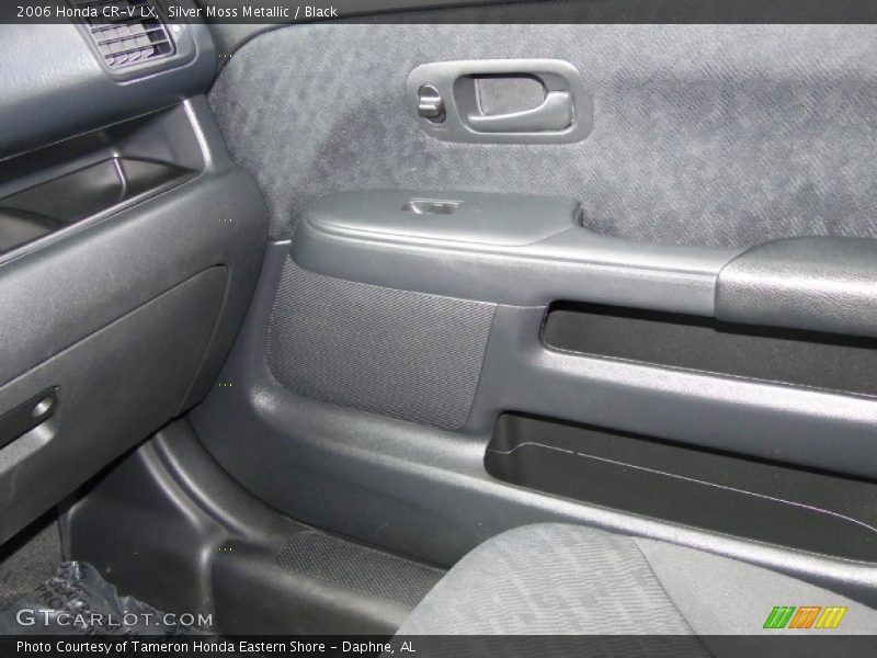Silver Moss Metallic / Black 2006 Honda CR-V LX