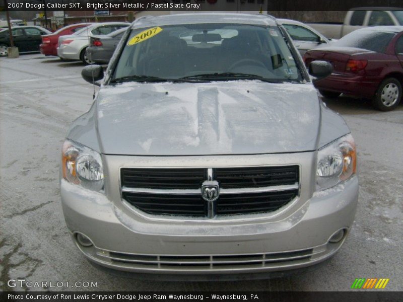 Bright Silver Metallic / Pastel Slate Gray 2007 Dodge Caliber SXT