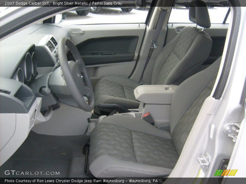 Bright Silver Metallic / Pastel Slate Gray 2007 Dodge Caliber SXT
