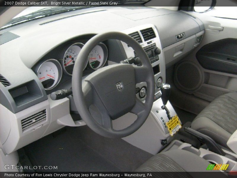 Bright Silver Metallic / Pastel Slate Gray 2007 Dodge Caliber SXT