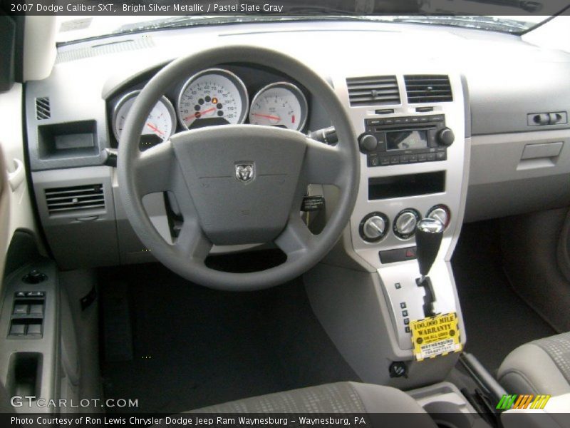 Bright Silver Metallic / Pastel Slate Gray 2007 Dodge Caliber SXT