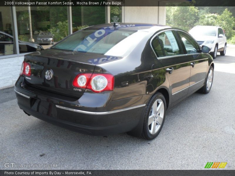 Mocha Brown / Pure Beige 2008 Volkswagen Passat Komfort Sedan