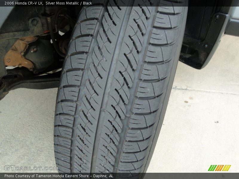 Silver Moss Metallic / Black 2006 Honda CR-V LX
