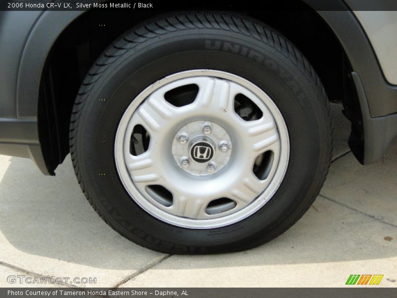 Silver Moss Metallic / Black 2006 Honda CR-V LX