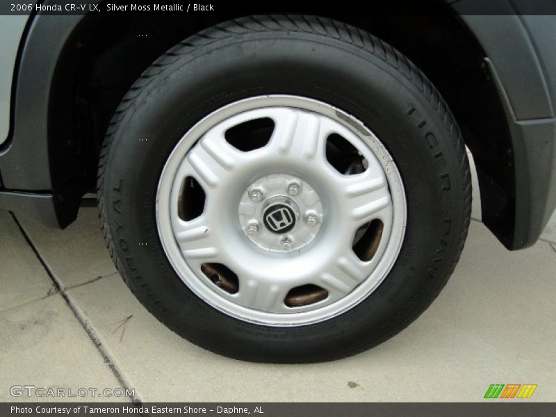 Silver Moss Metallic / Black 2006 Honda CR-V LX