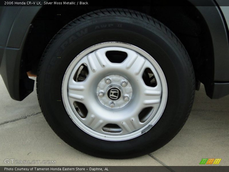 Silver Moss Metallic / Black 2006 Honda CR-V LX