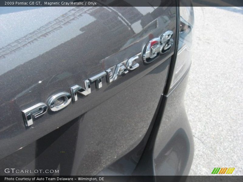 Magnetic Gray Metallic / Onyx 2009 Pontiac G8 GT