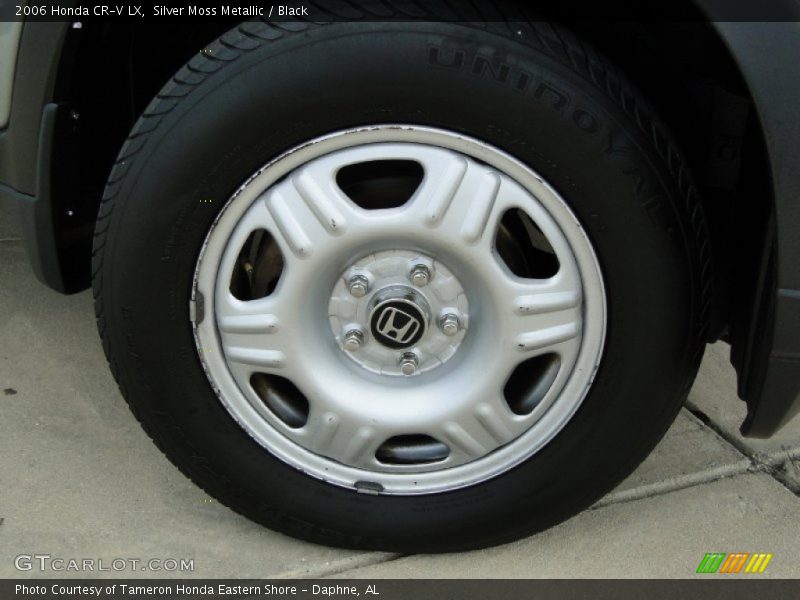 Silver Moss Metallic / Black 2006 Honda CR-V LX