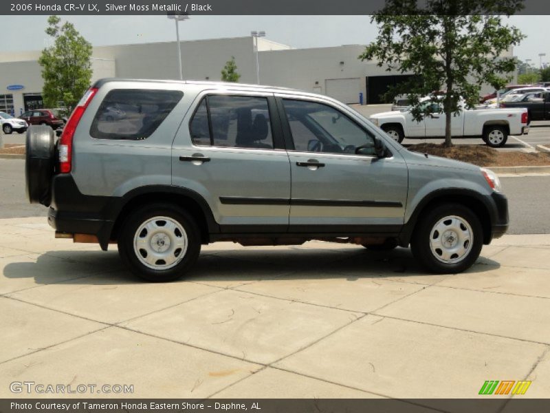 Silver Moss Metallic / Black 2006 Honda CR-V LX