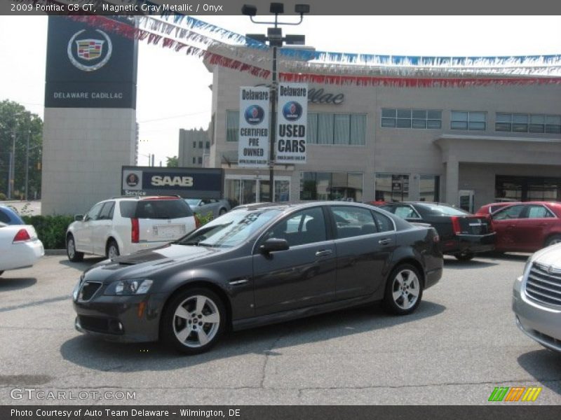 Magnetic Gray Metallic / Onyx 2009 Pontiac G8 GT