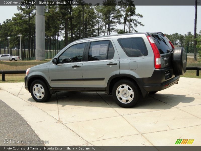 Silver Moss Metallic / Black 2006 Honda CR-V LX