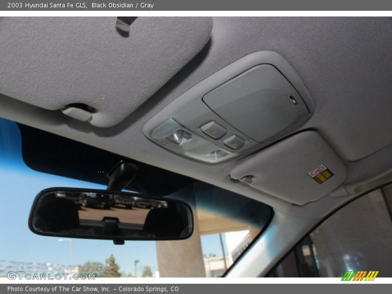 Black Obsidian / Gray 2003 Hyundai Santa Fe GLS