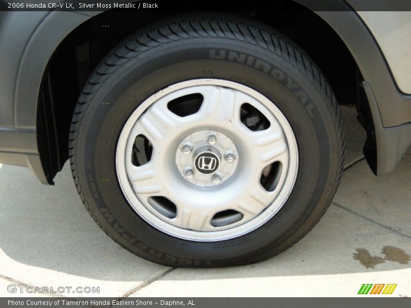 Silver Moss Metallic / Black 2006 Honda CR-V LX