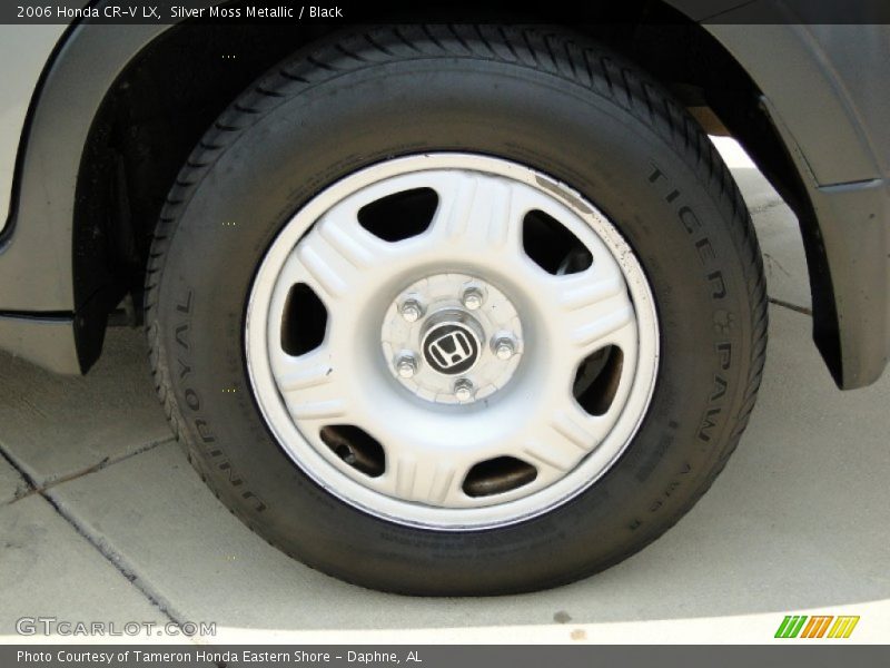 Silver Moss Metallic / Black 2006 Honda CR-V LX