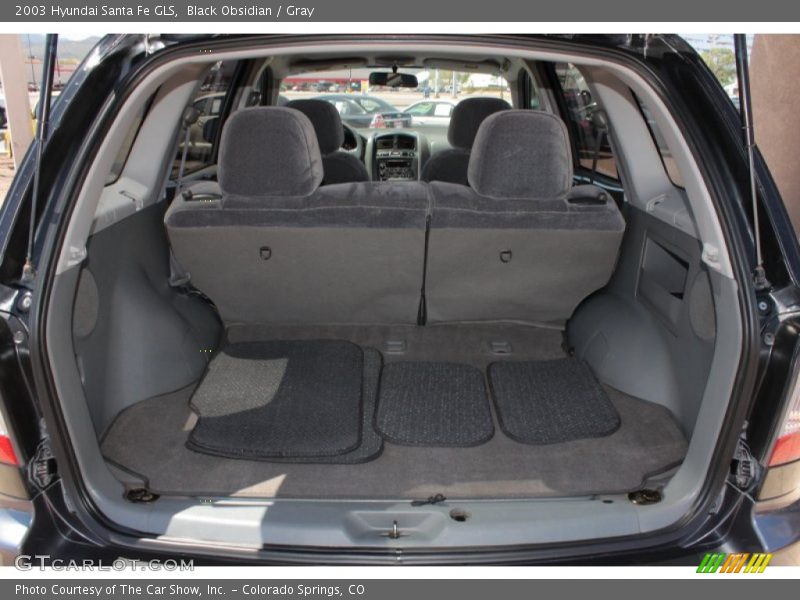 Black Obsidian / Gray 2003 Hyundai Santa Fe GLS