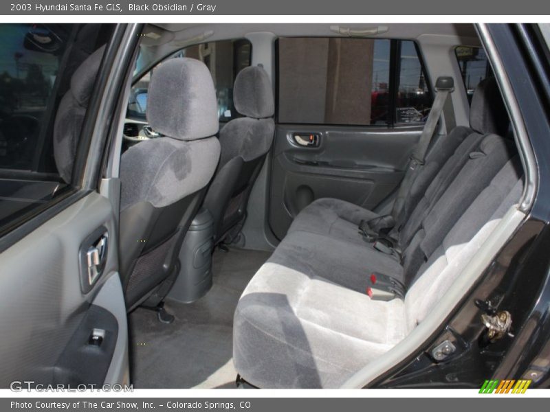 Black Obsidian / Gray 2003 Hyundai Santa Fe GLS