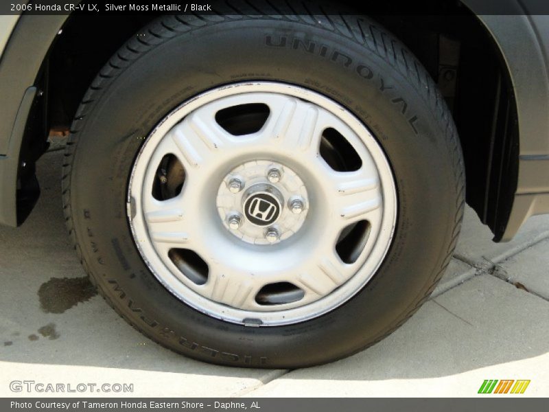 Silver Moss Metallic / Black 2006 Honda CR-V LX