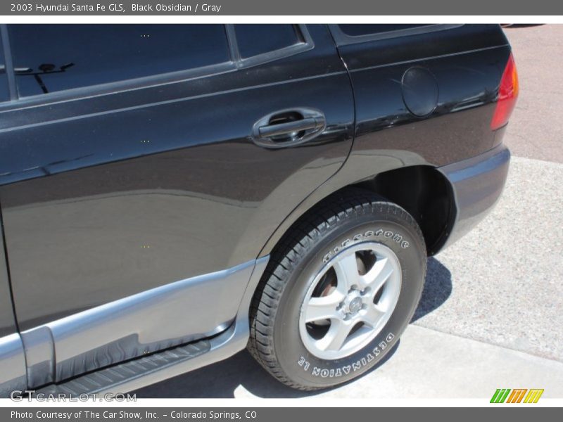 Black Obsidian / Gray 2003 Hyundai Santa Fe GLS