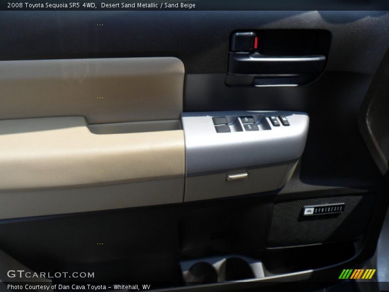 Desert Sand Metallic / Sand Beige 2008 Toyota Sequoia SR5 4WD