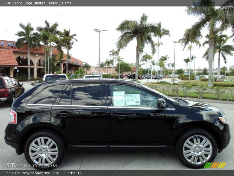Black / Camel 2008 Ford Edge Limited