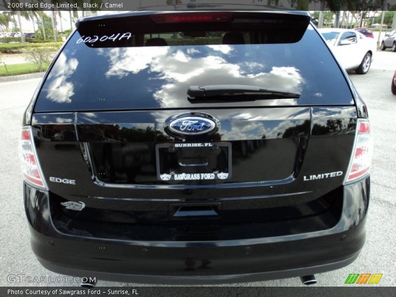 Black / Camel 2008 Ford Edge Limited