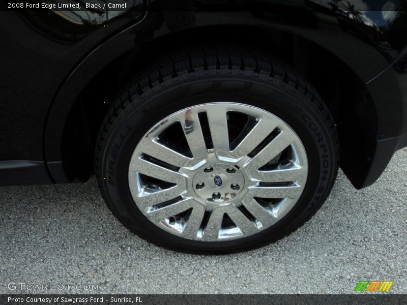 Black / Camel 2008 Ford Edge Limited