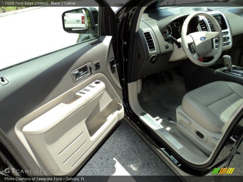 Black / Camel 2008 Ford Edge Limited