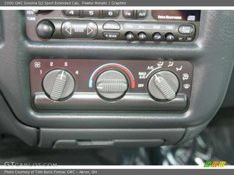 Pewter Metallic / Graphite 2000 GMC Sonoma SLS Sport Extended Cab