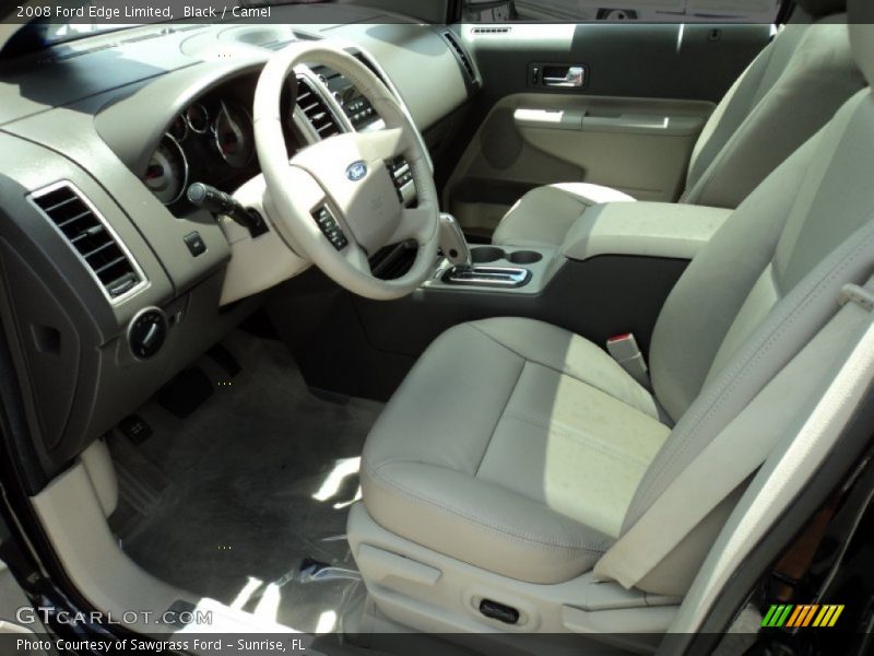 Black / Camel 2008 Ford Edge Limited