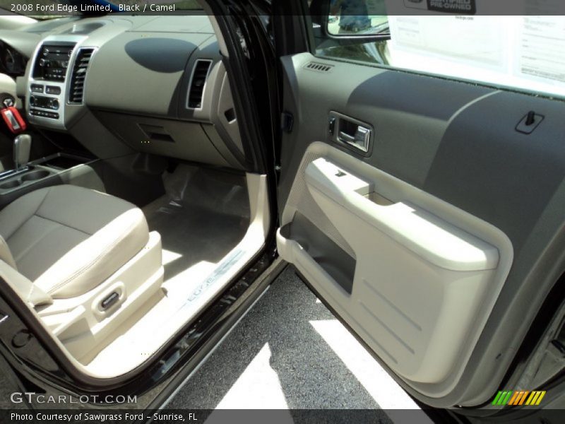 Black / Camel 2008 Ford Edge Limited
