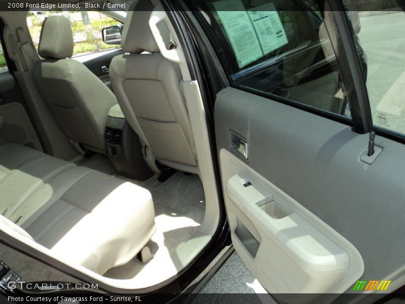 Black / Camel 2008 Ford Edge Limited
