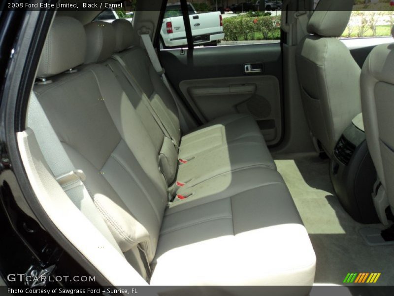 Black / Camel 2008 Ford Edge Limited