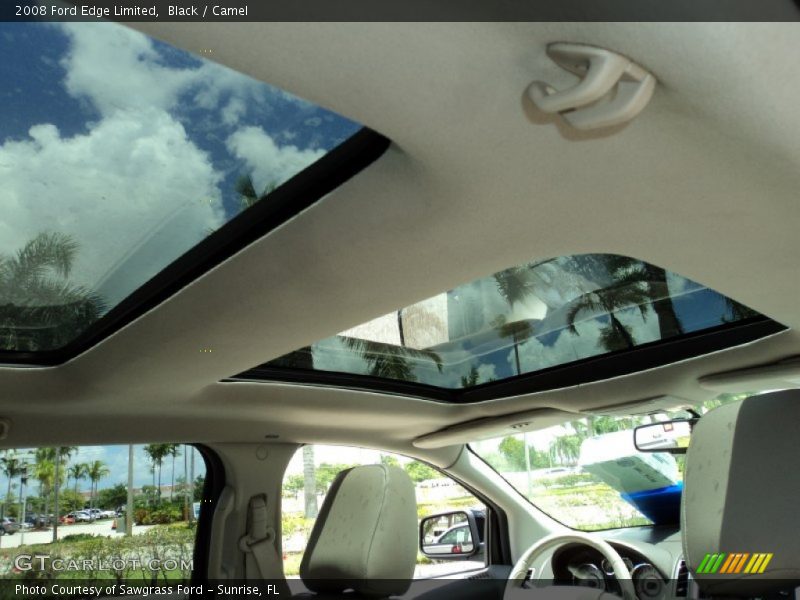 Black / Camel 2008 Ford Edge Limited