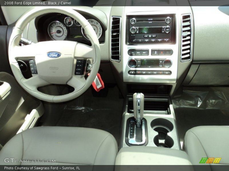Black / Camel 2008 Ford Edge Limited