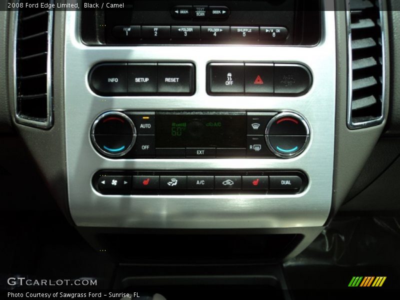 Black / Camel 2008 Ford Edge Limited