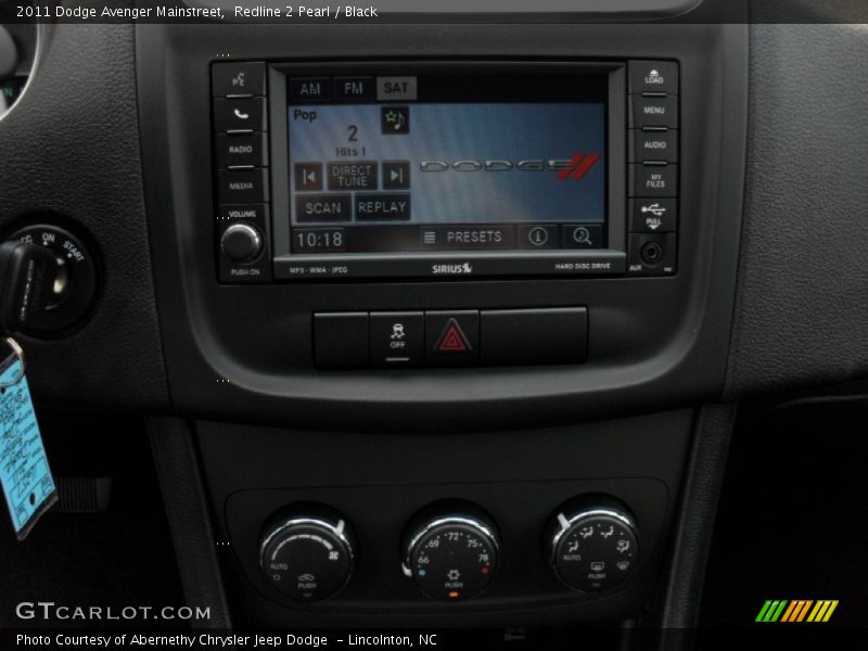 Redline 2 Pearl / Black 2011 Dodge Avenger Mainstreet
