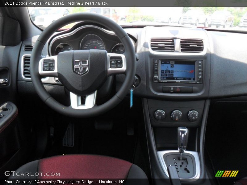 Redline 2 Pearl / Black 2011 Dodge Avenger Mainstreet