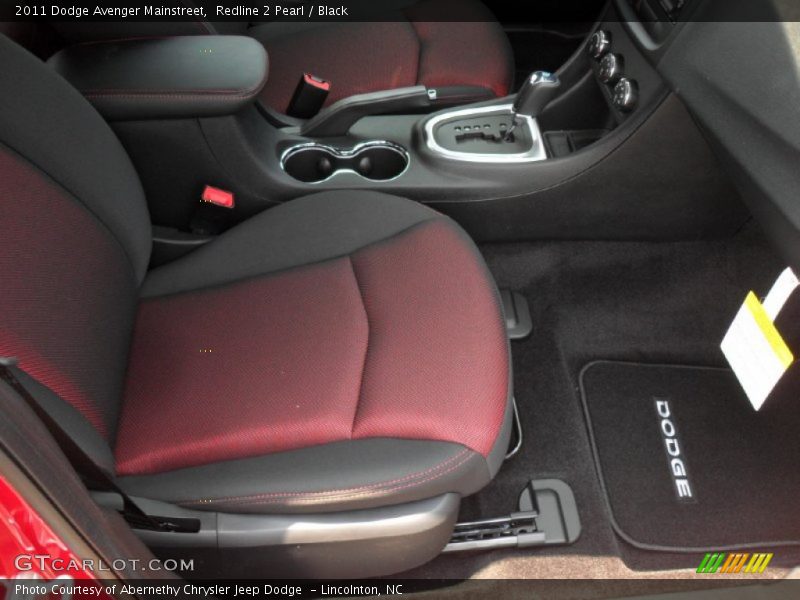 Redline 2 Pearl / Black 2011 Dodge Avenger Mainstreet